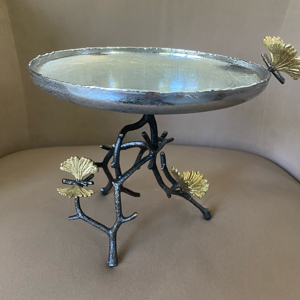 Michael Aram Butterfly Ginkgo Candy Dish. 6,6H / 7 W
